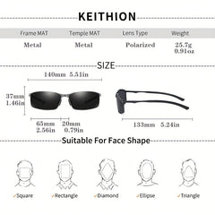 KEITHION Men's Polarized Sports Sunglasses UV Protection