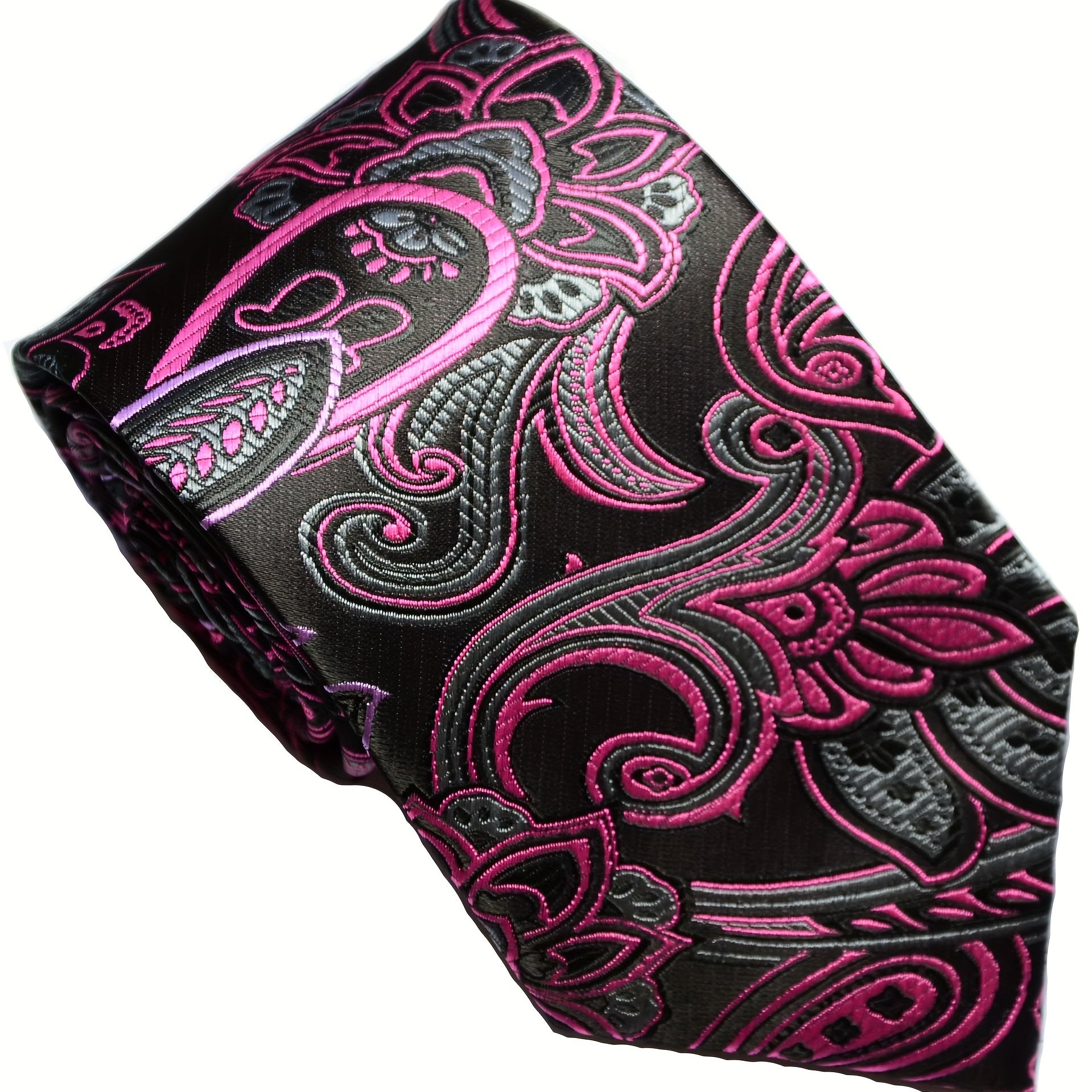 Men's Classic Floral Necktie Patterned Tie Business Party Wedding