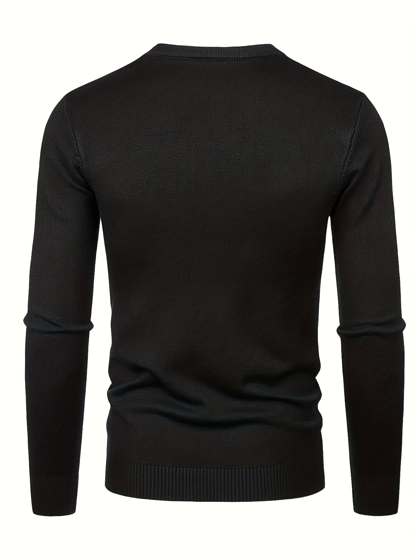 Men's Dragon Graphic Knitted Sweater