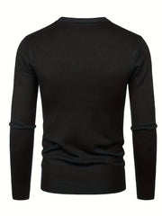 Men's Dragon Graphic Knitted Sweater