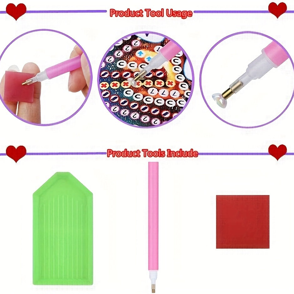 Dragon Diamond Painting Kit for Adults, DIY Wall Decor Set
