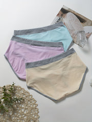 3 Pack Plus Size Basic Underwear Set Women's Plus