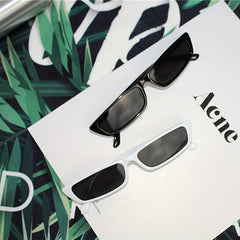Y2K Rectangle Sunglasses Anti Glare UV400