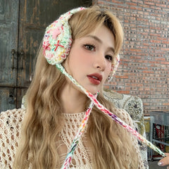 Women's Star & Bow Ear Warmers Winter Thermal Adjustable Headband