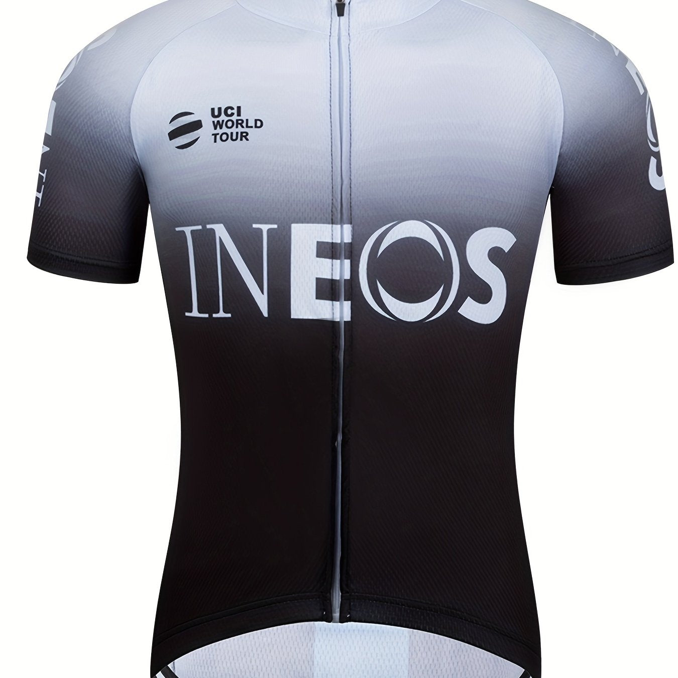 Gradient Cycling Jersey Quick Dry High Stretch Breathable
