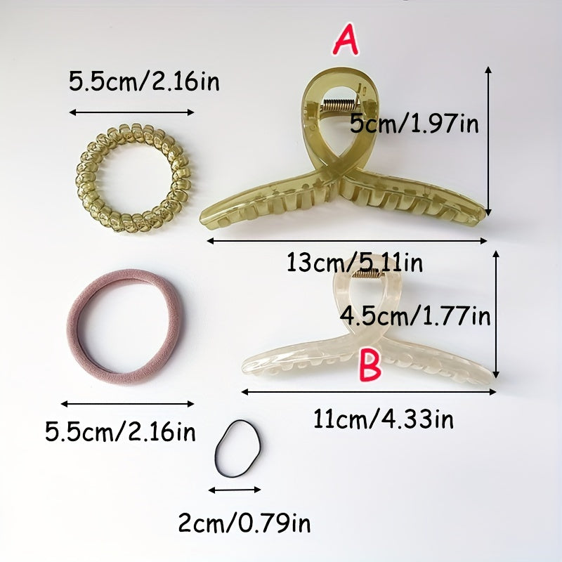380pcs Women's Hair Accessories Set