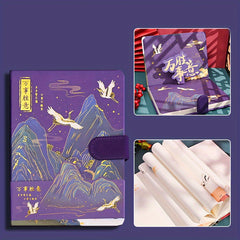 National Style Notebook with Magnetic Buckle