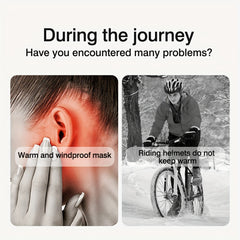 Fleece Windproof Motorcycle Mask Neck Guard