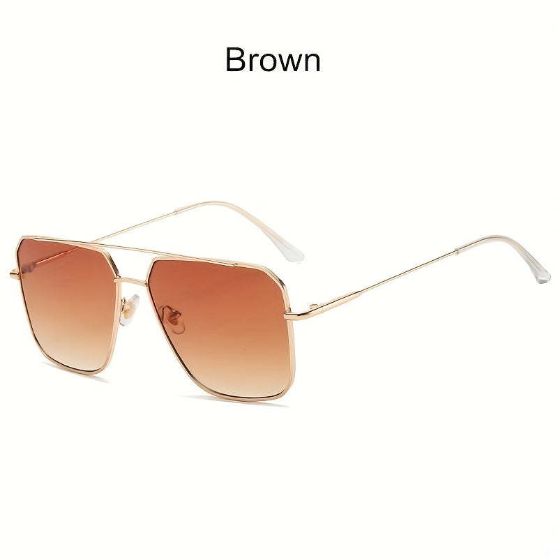 Men's Casual Sunglasses Anti Reflective Metal Glasses For Outdoor Activities