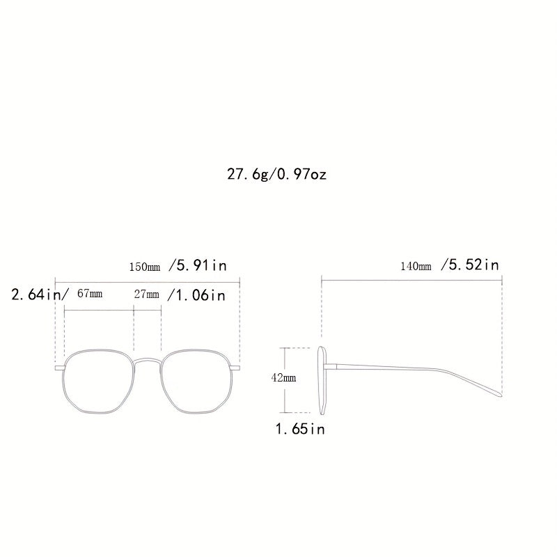 Irregular Rivet Jelly Sunglasses UV400