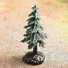10pcs Christmas Trees Model Plant Birthday Cake Decoration