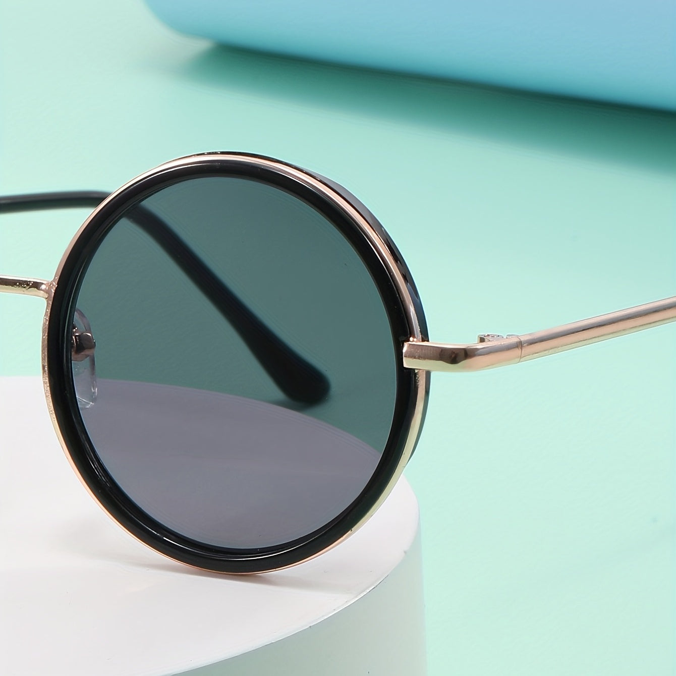 Kids Round Frame Sunglasses UV Protection