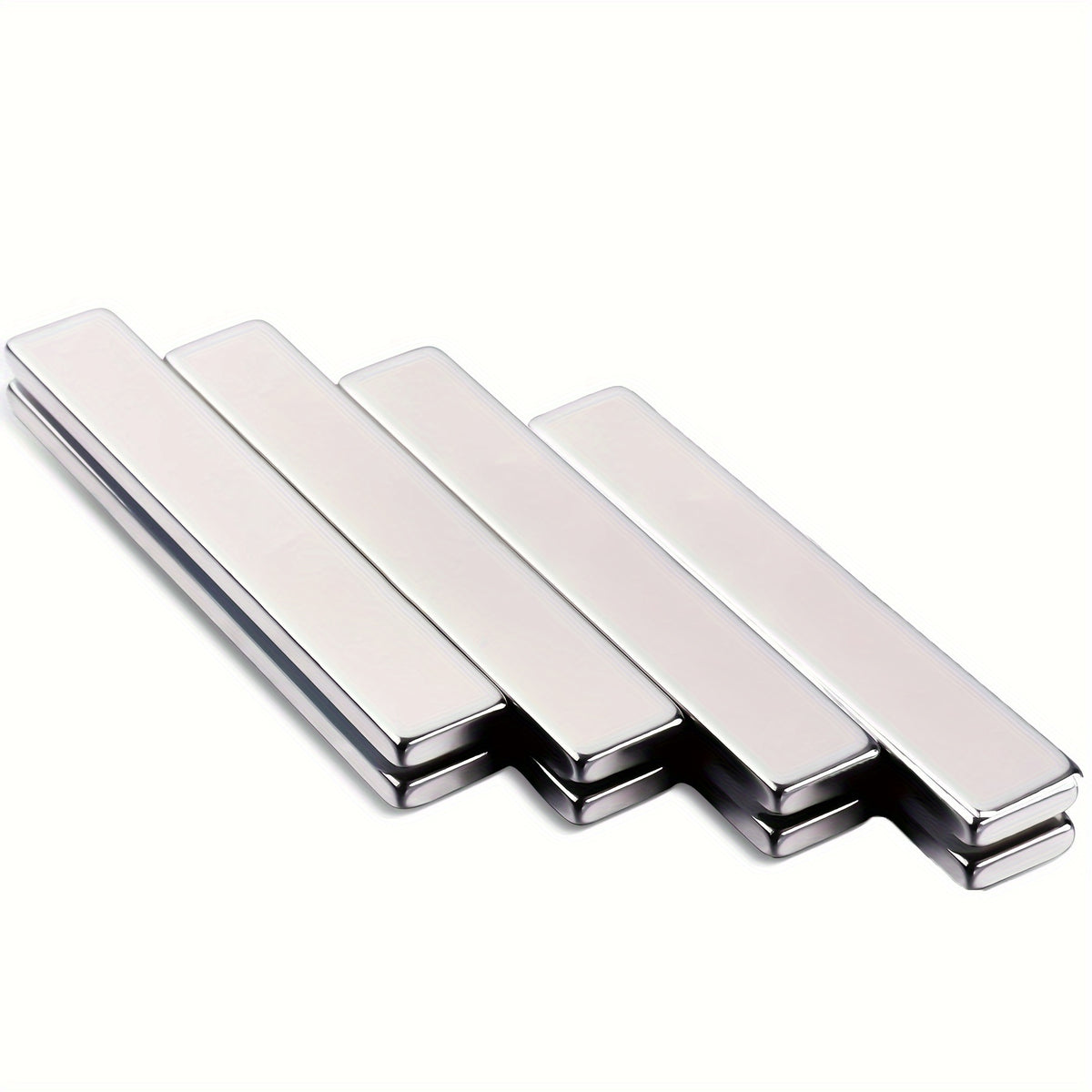 8pcs Neodymium Bar Magnets Strong Rare Earth Magnets with Adhesive