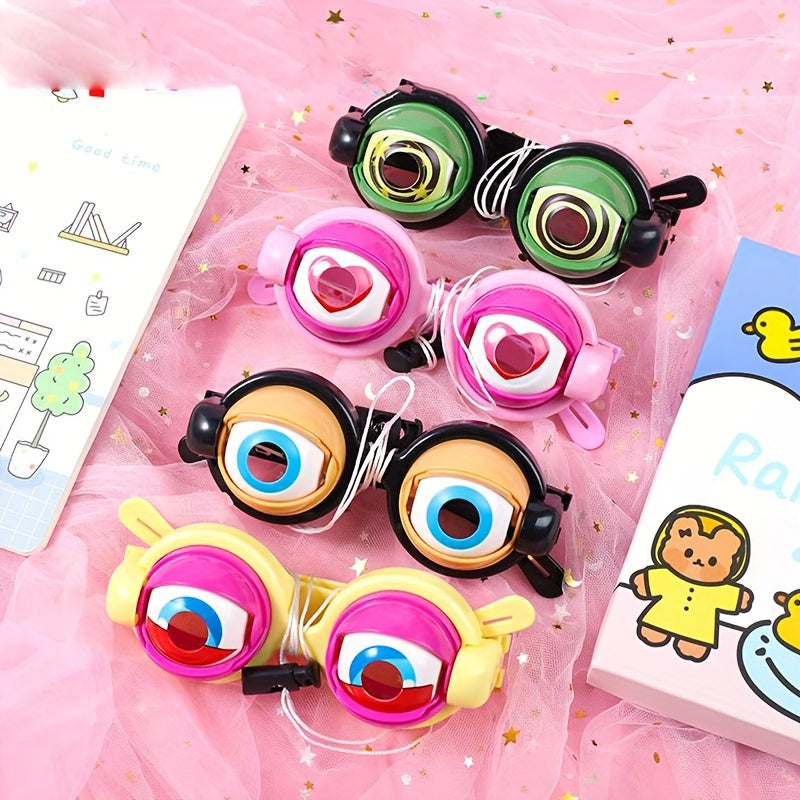 Funny Crazy Eyes Glasses Halloween Prank Toy