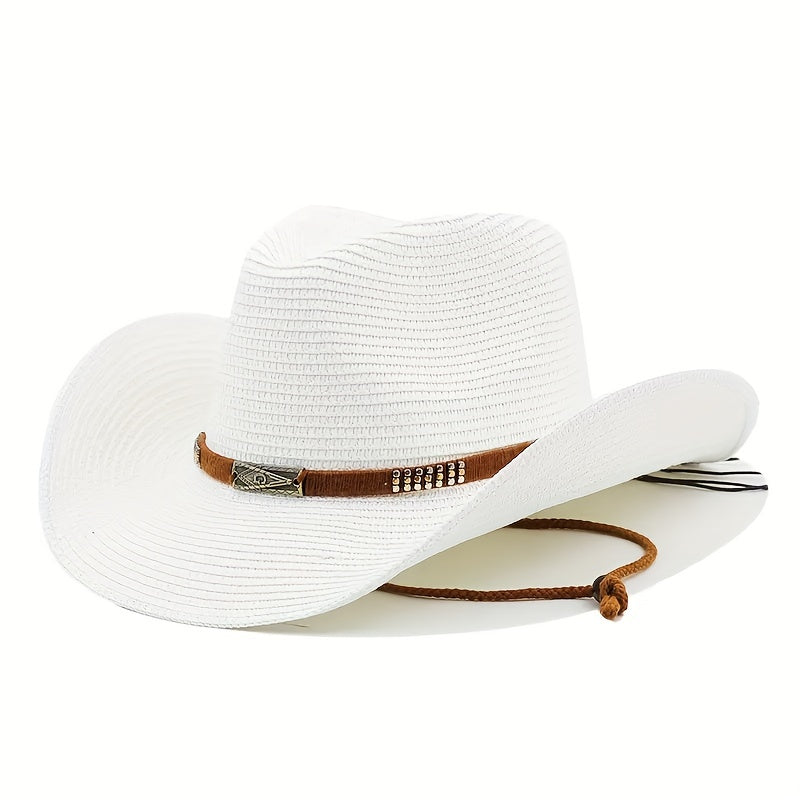 Breathable Sunshade Cowboy Hat for Outdoor Activities