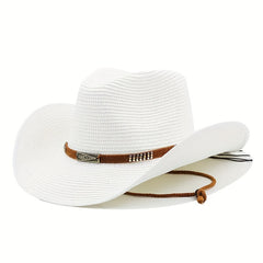 Breathable Sunshade Cowboy Hat for Outdoor Activities
