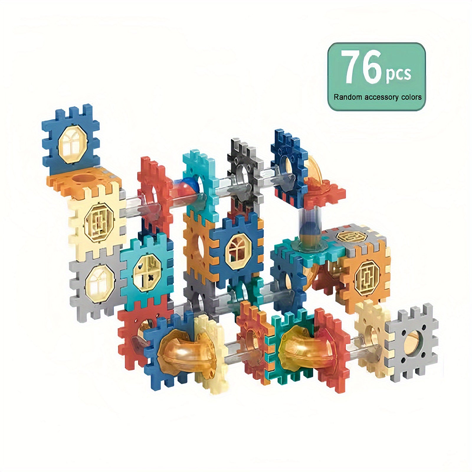 Pipeline Rolling Ball Building Blocks Set Educational Toy Kids 4-9 Ye