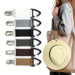Traveling Shoulder Bag Backpack Hat Clip Outdoor Travel Beach Accessory