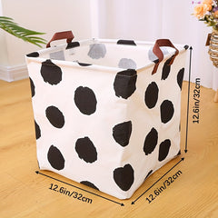 Foldable Laundry Hamper Waterproof Fabric Dirty Clothes Storage