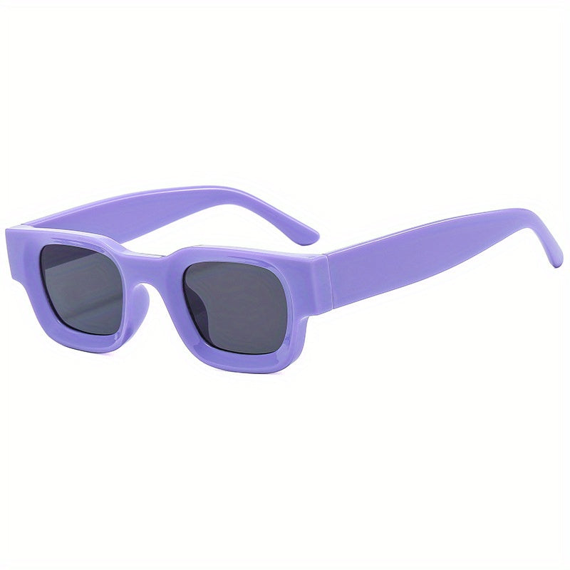 Men's Small Frame Sunglasses UV Resistant Eye Protection Hip hop Punk Style