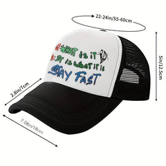 Funny Cycling Street Party Baseball Cap