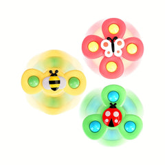 3 Pack Baby Spinner Wheel Toys Ages 1-2 Fun Engaging Baby Toys