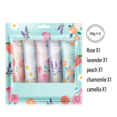 Fragrance Hand Cream Set - Moisturizing & Nourishing, Reduces Dry Hands