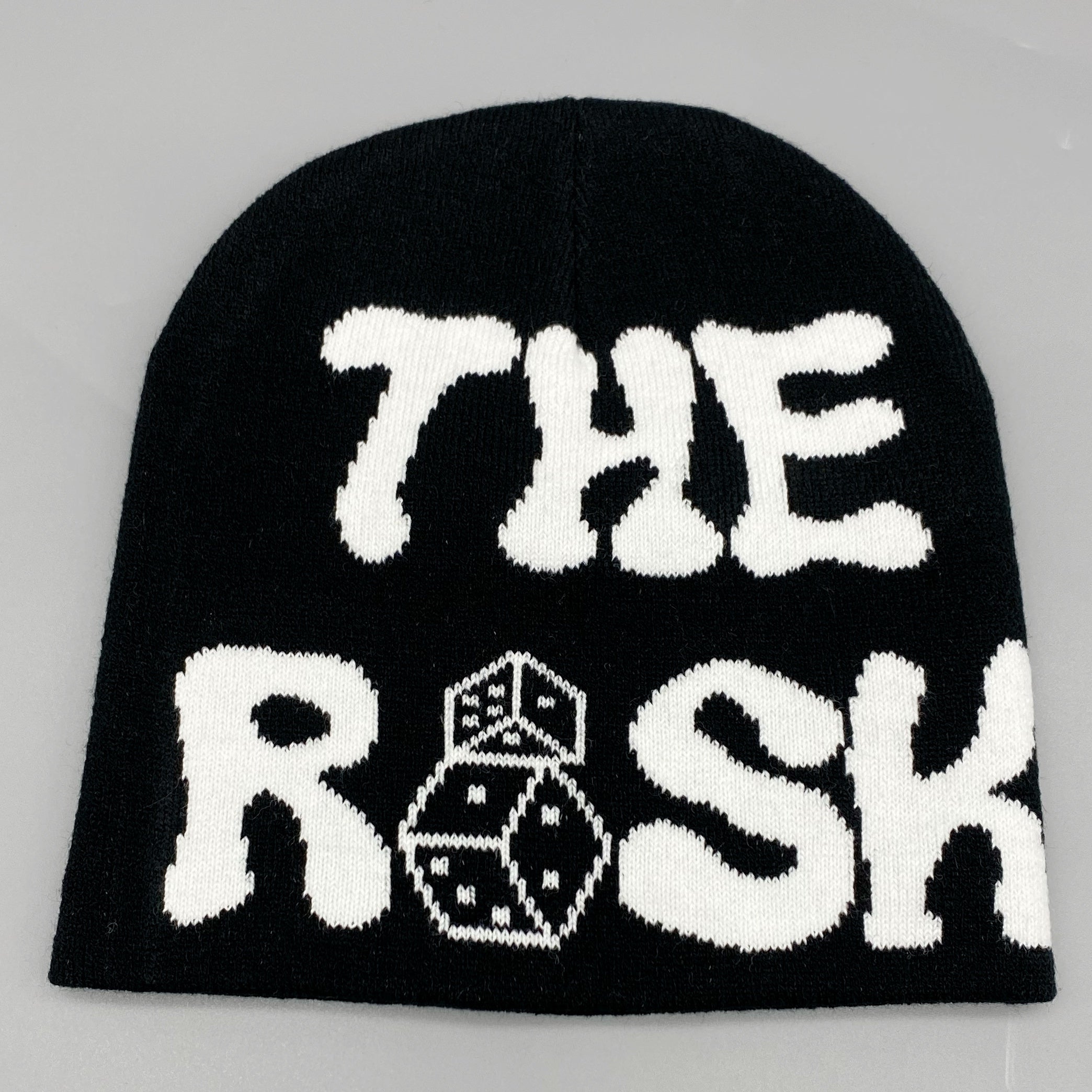 Alphabet Dice Jacquard Knit Beanie Unisex Beanie