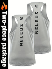 Men's Racerback Muscle Sports Tank Top Quick Drying Breathable Running T-shirt