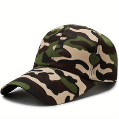 Camouflage Baseball Cap for Fishing and Outdoor Activities