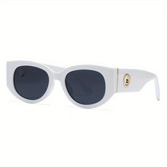 Round Sunglasses For Women Men Hollow Temple Glasses UV400