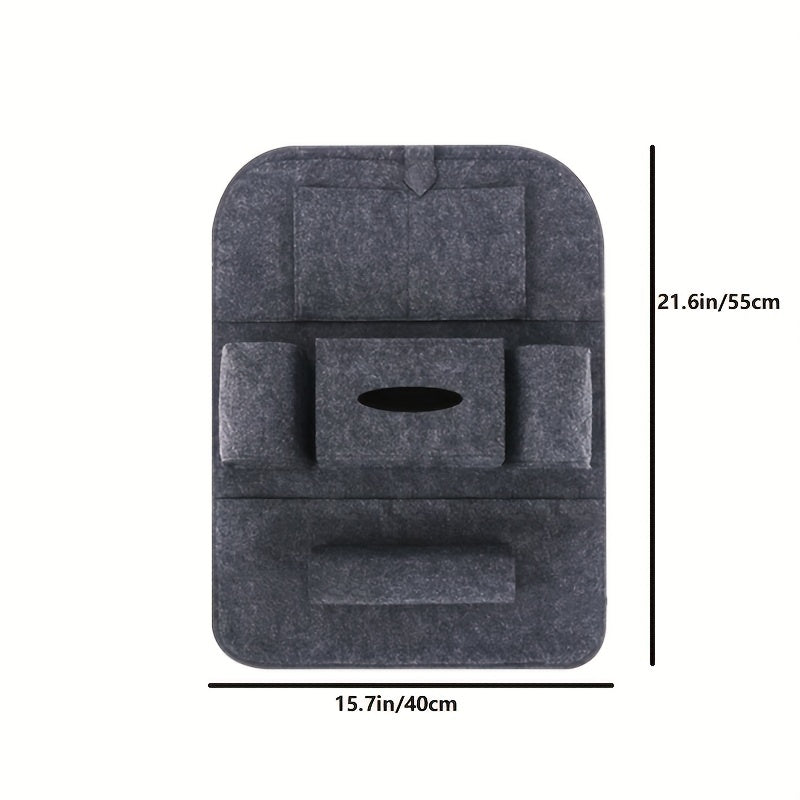 2pcs Car Back Seat Travel Storage Bag for Kids Toys Tissue Umbrella iPad