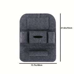 2pcs Car Back Seat Travel Storage Bag for Kids Toys Tissue Umbrella iPad