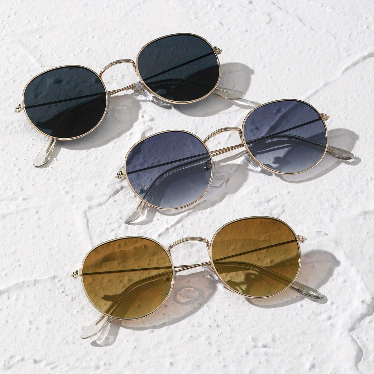 3 Pack Men's Colorful Casual Sunglasses