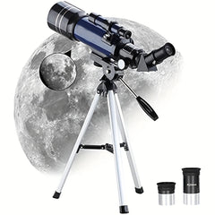 70mm Astronomical Telescope w/Stargazing Mirror - Ideal Children's Gift
