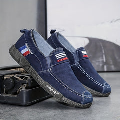 Men's Lightweight Slip On Canvas Shoes for Walking