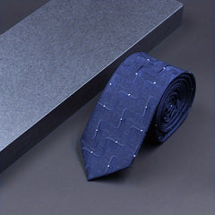 Polyester Stripe Tie Business Necktie For Men