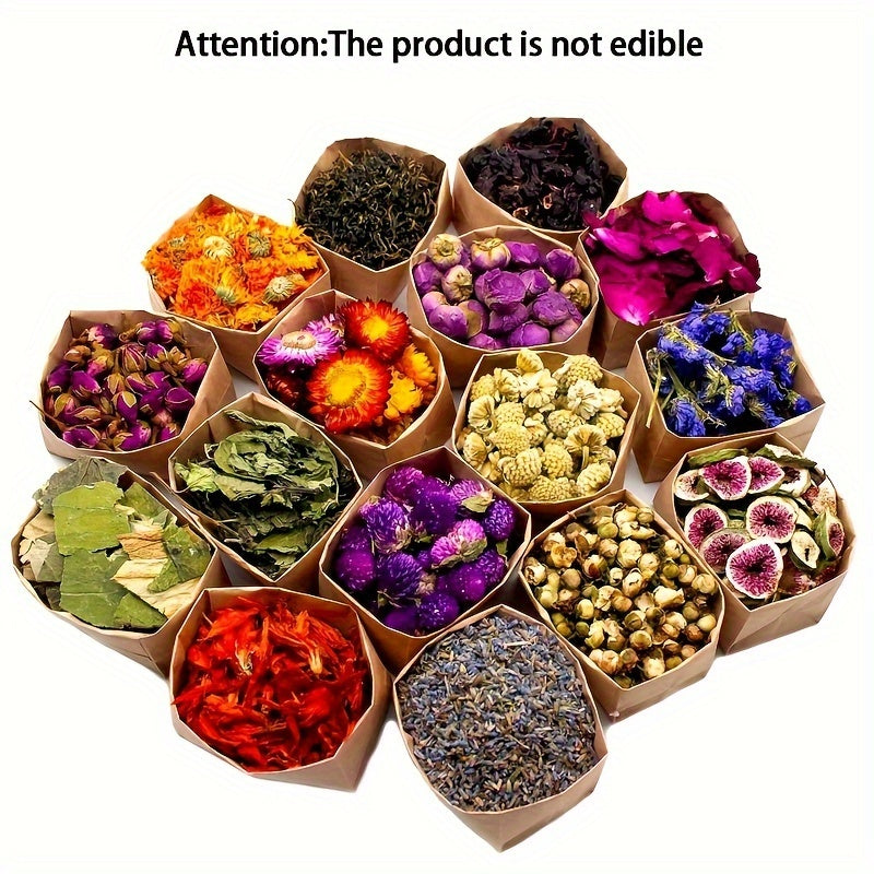 Dried Flowers Herbs Candle Soap Making Tea Baking Sachets - Lemon Lavend