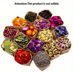 Dried Flowers Herbs Candle Soap Making Tea Baking Sachets - Lemon Lavend