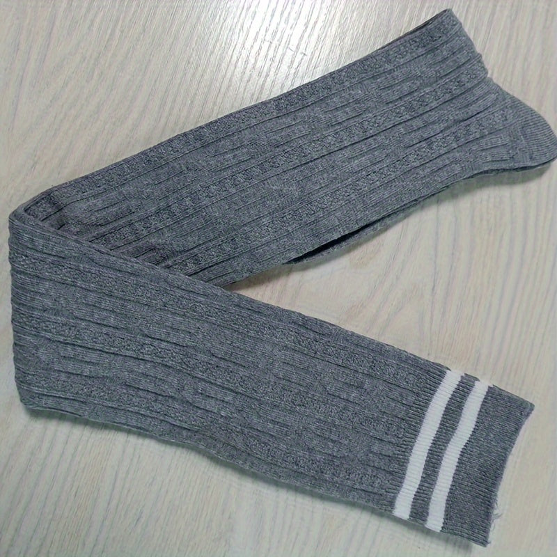 Striped Thigh High Socks Women's Stockings