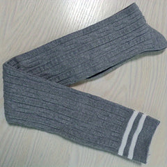 Striped Thigh High Socks Women's Stockings