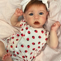 Realistic Newborn Soft Vinyl Baby Dolls Toy For Kids Age 3