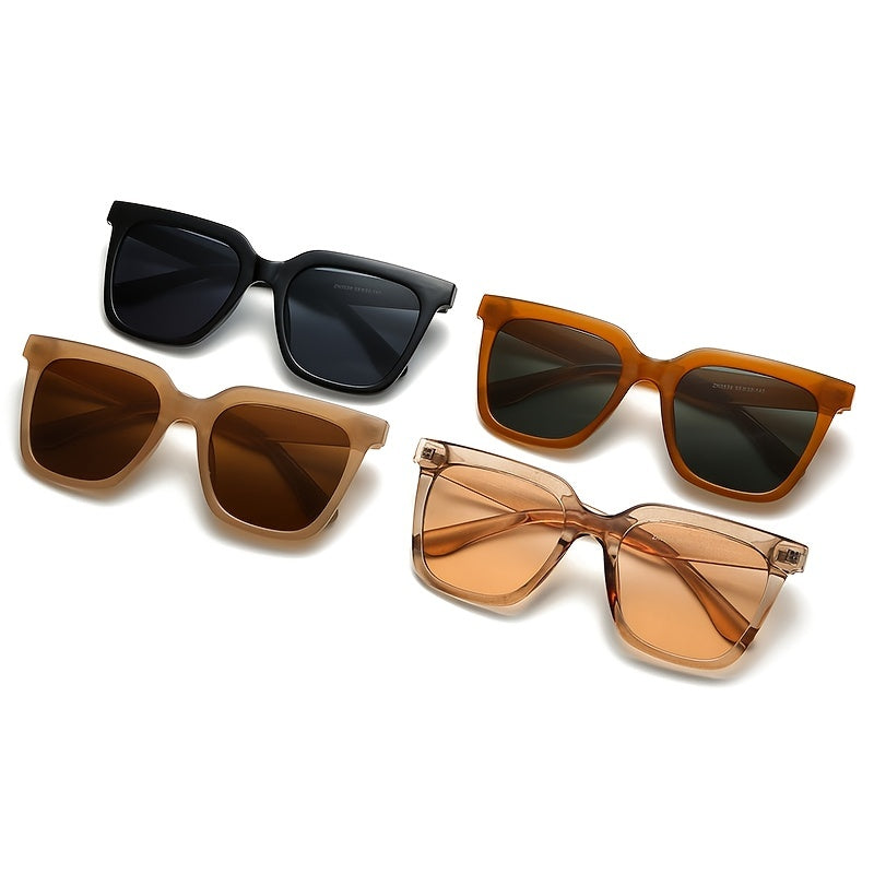 Rectangle Sunglasses Women Colorful Square Eyewear