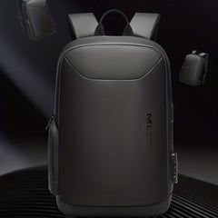 Men's Casual Backpack With Combination Lock Lightweight Outdoor Backpack
