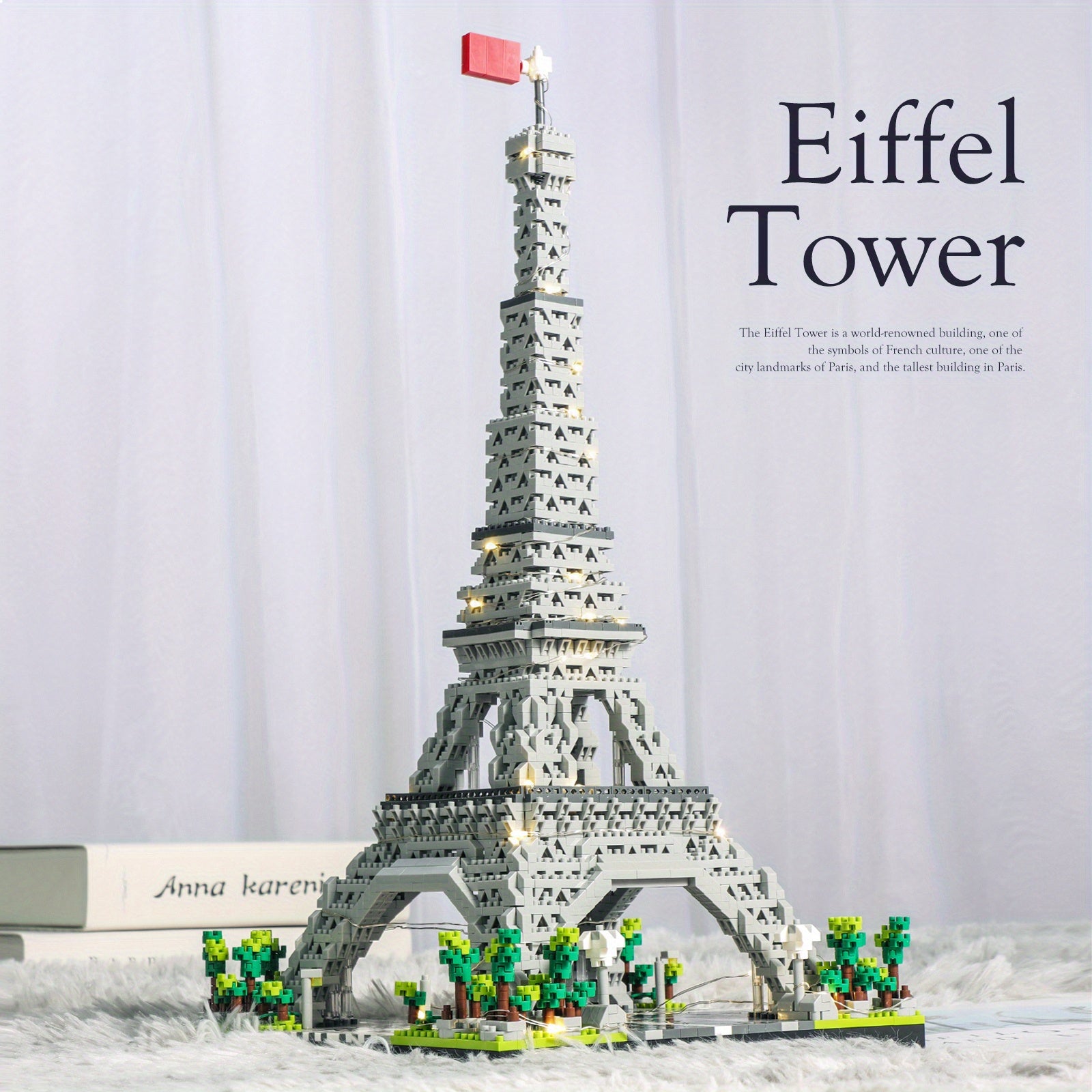 3585pcs Paris Eiffel Tower Building Blocks Set Educational Toys