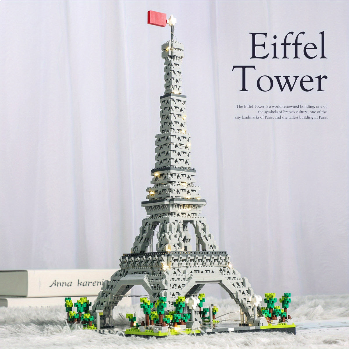 3585pcs Paris Eiffel Tower Building Blocks Set Educational Toys