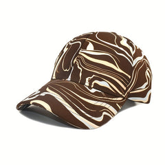 Men's Digital Print Hip Hop Cap Outdoor Sun Hat