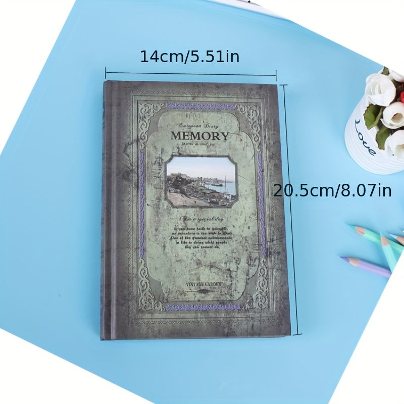 European Landscape Pattern Notebook 288 Pages