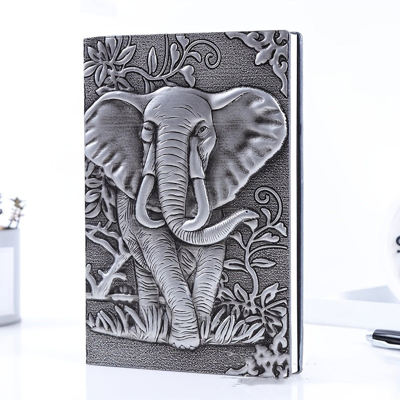 European Embossed Retro Notebook Notepad 100 Sheets