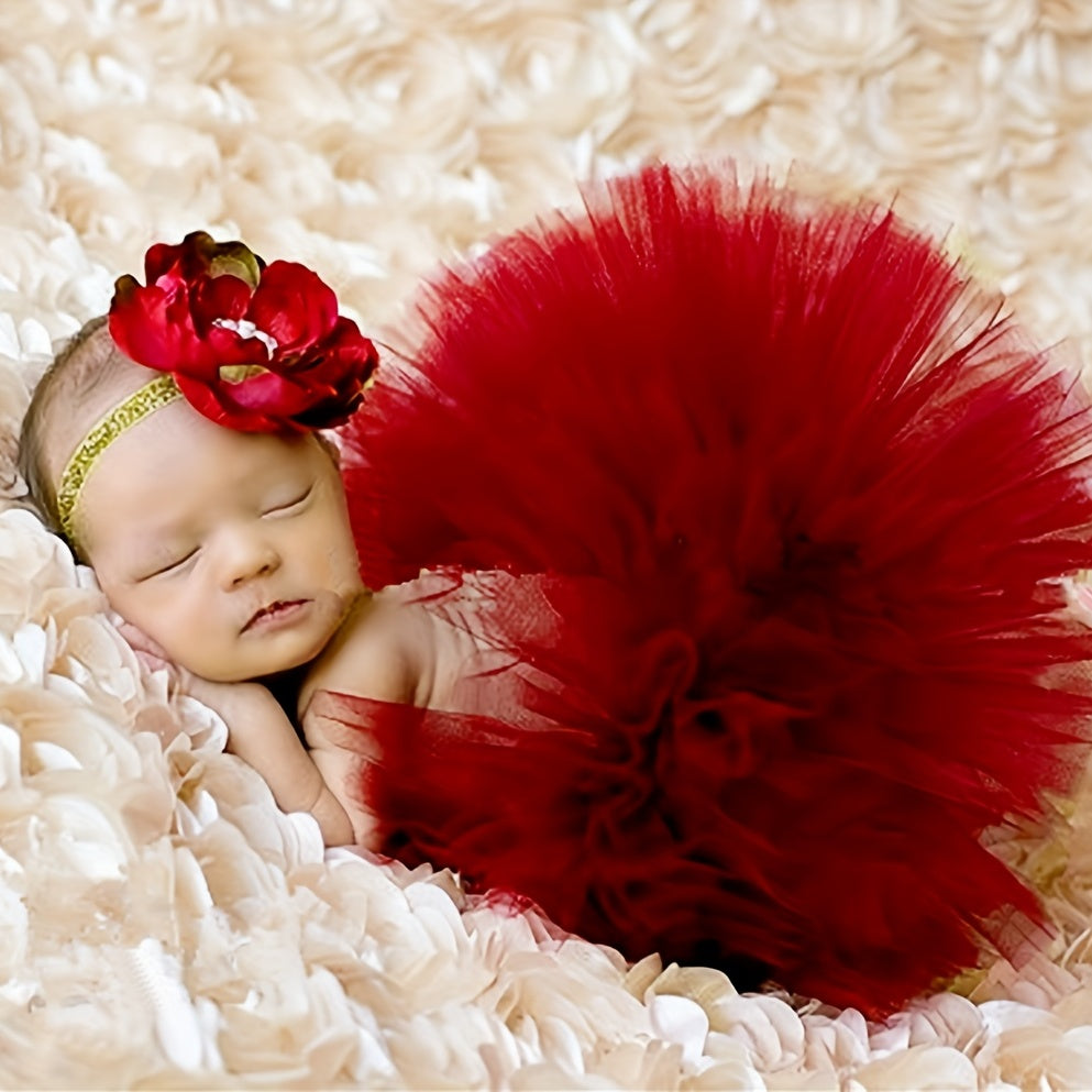 Cute Sunflower Newborn Baby Outfit for Photoshoots